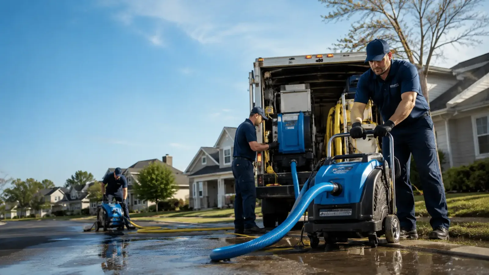 Flood Damage Cleanup in South Bend, TX